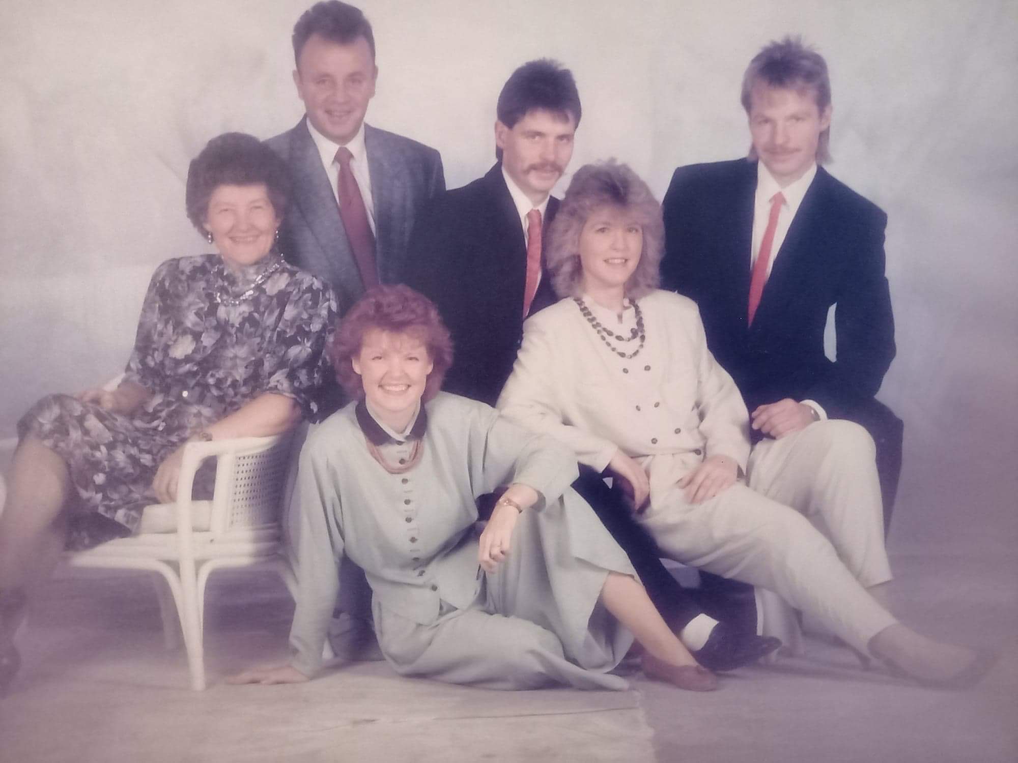 Asbjorn and Malfrid Hagen Family